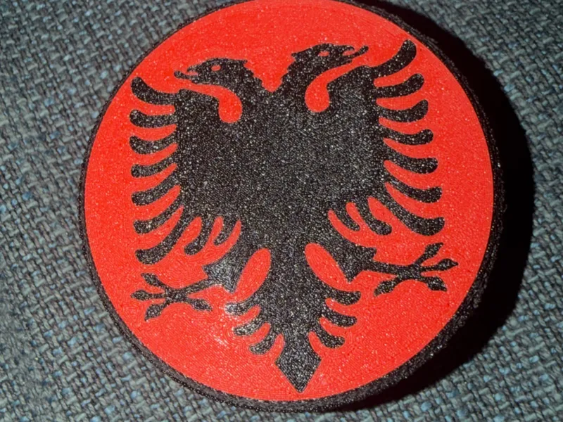 Snus / zyn box Albania Flag