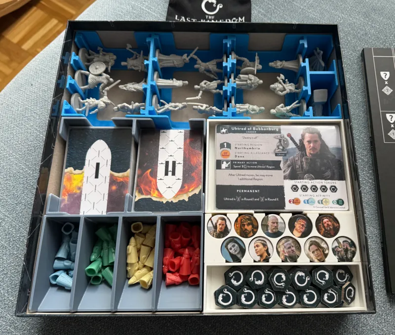The Last Kingdom Board Game Insert