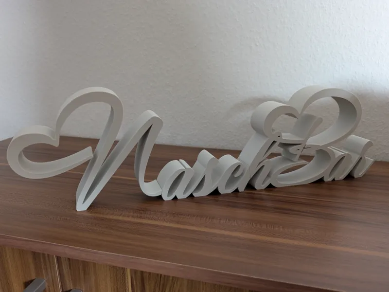 Naschbar / Candybar Schild