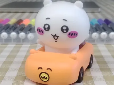 Driving Chiikawa (Chiikawa Car Model)