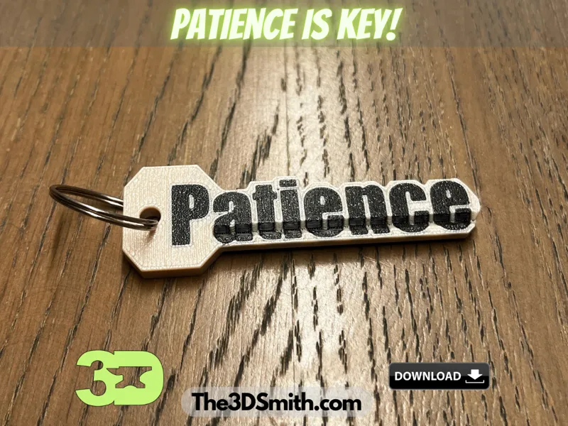 Patience is key!
