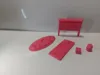 3 plates - oval base, square base, and separate parts