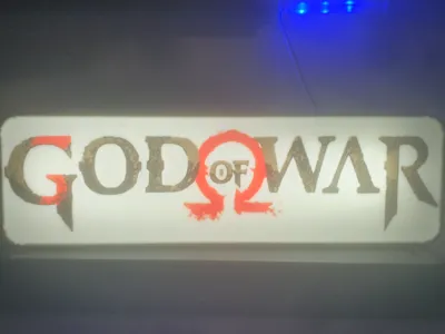 Lightbox God Of War 4 colors AMS