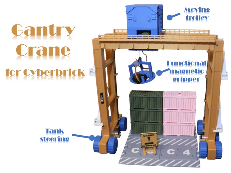 Gantry Crane - Cyberbrick