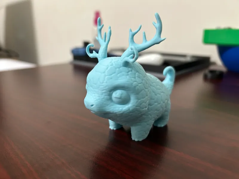 Cute Dino Reindeer