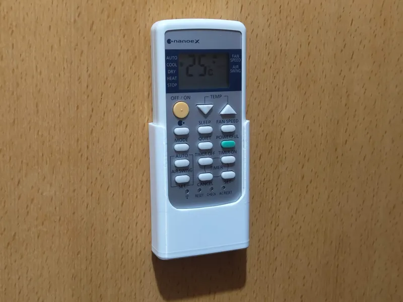 Panasonic AC Remote Holder (wall mount)