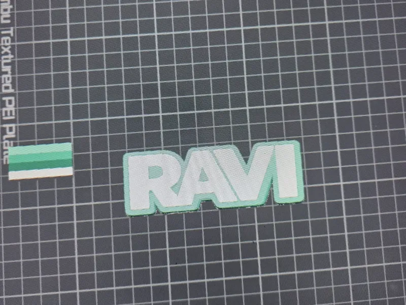 Chaveiro nome Ravi
