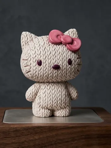 Accesorio para impresora 3D: 编织纹理 Hello Kitty 桌面摆件(无 AMS) — vista de referencia 2
