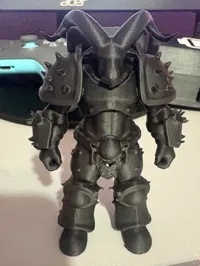 Figurine space marine tête de bouc — photo 3