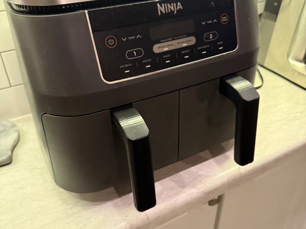 Ninja Foodi Air Fryer Handle - Free 3D Print Model - MakerWorld