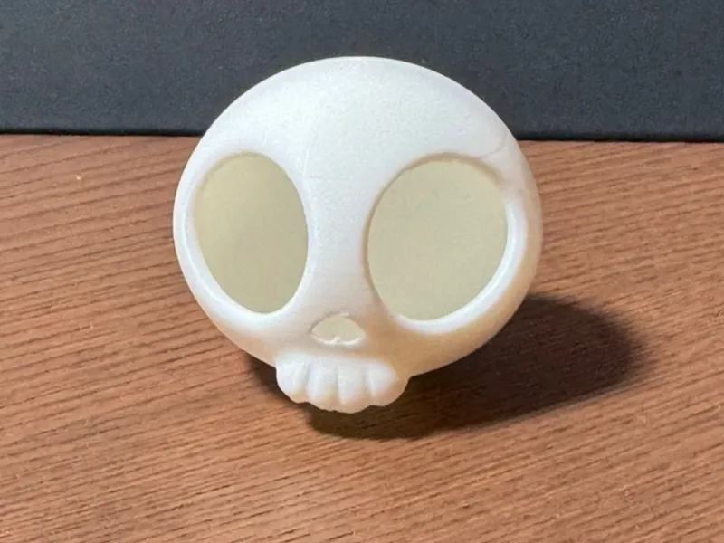 Calavera hueca kawaii