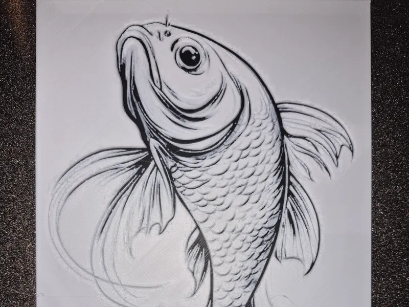 Elegant Koi