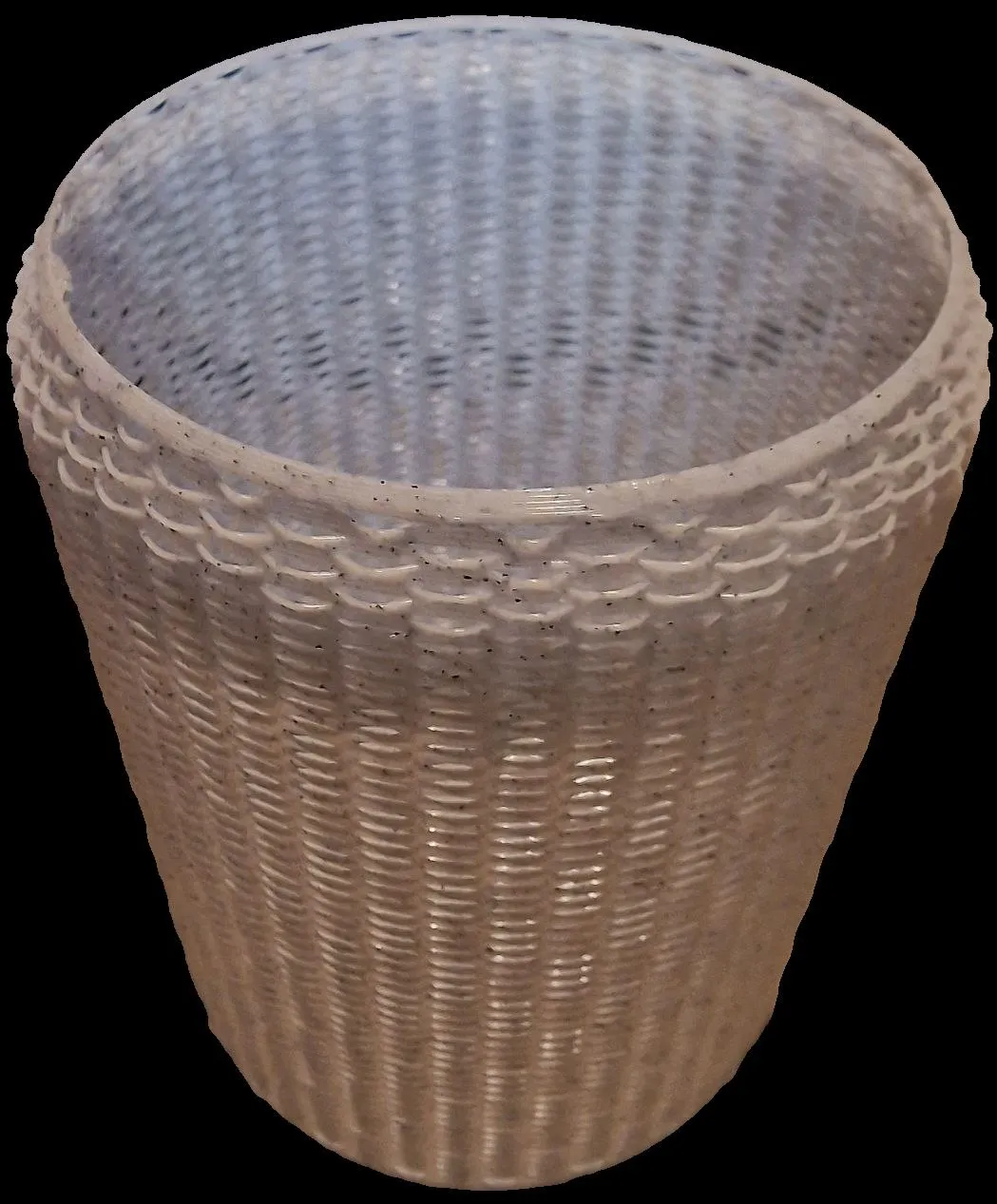 Panier tressé — pot à crayons