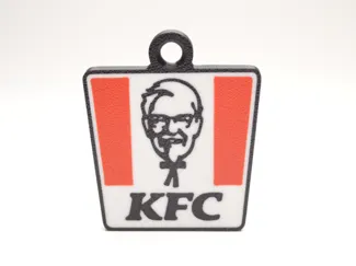 KFC Keychain - Multicolour