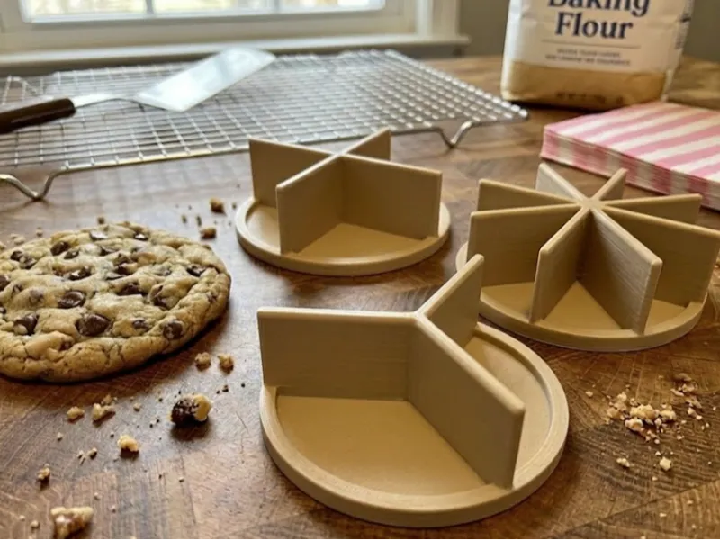 Crumbl -Style Cookie Slicer & Divider, Portions