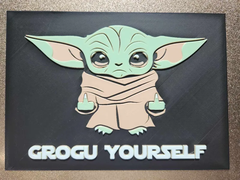 Grogu Yourself - HueForge - Mandalorian/Star Wars Inspired