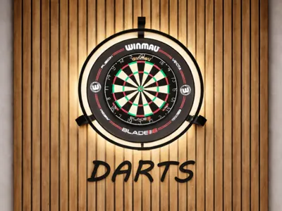 DARTS Lettering Decor