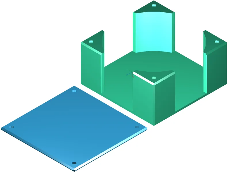 Box for sandpaper disks