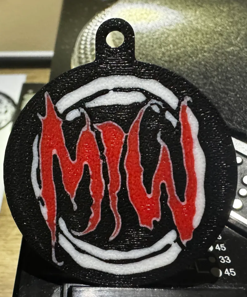 Motionless in white inspired keychain