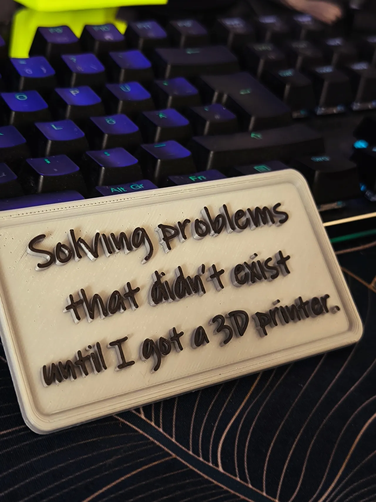 Solving problems that didn’t... sign / Schild view 4