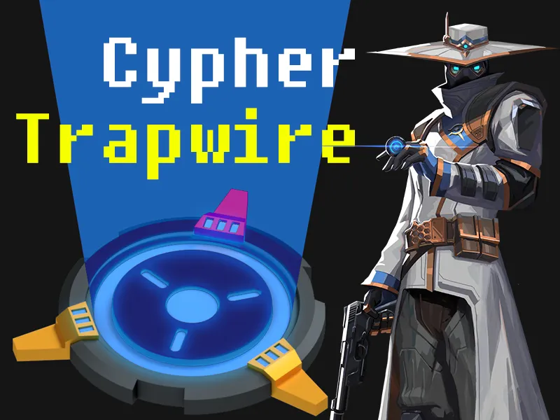 Valorant Cypher Trapwire | 瓦罗兰特保安拌线 (No AMS)