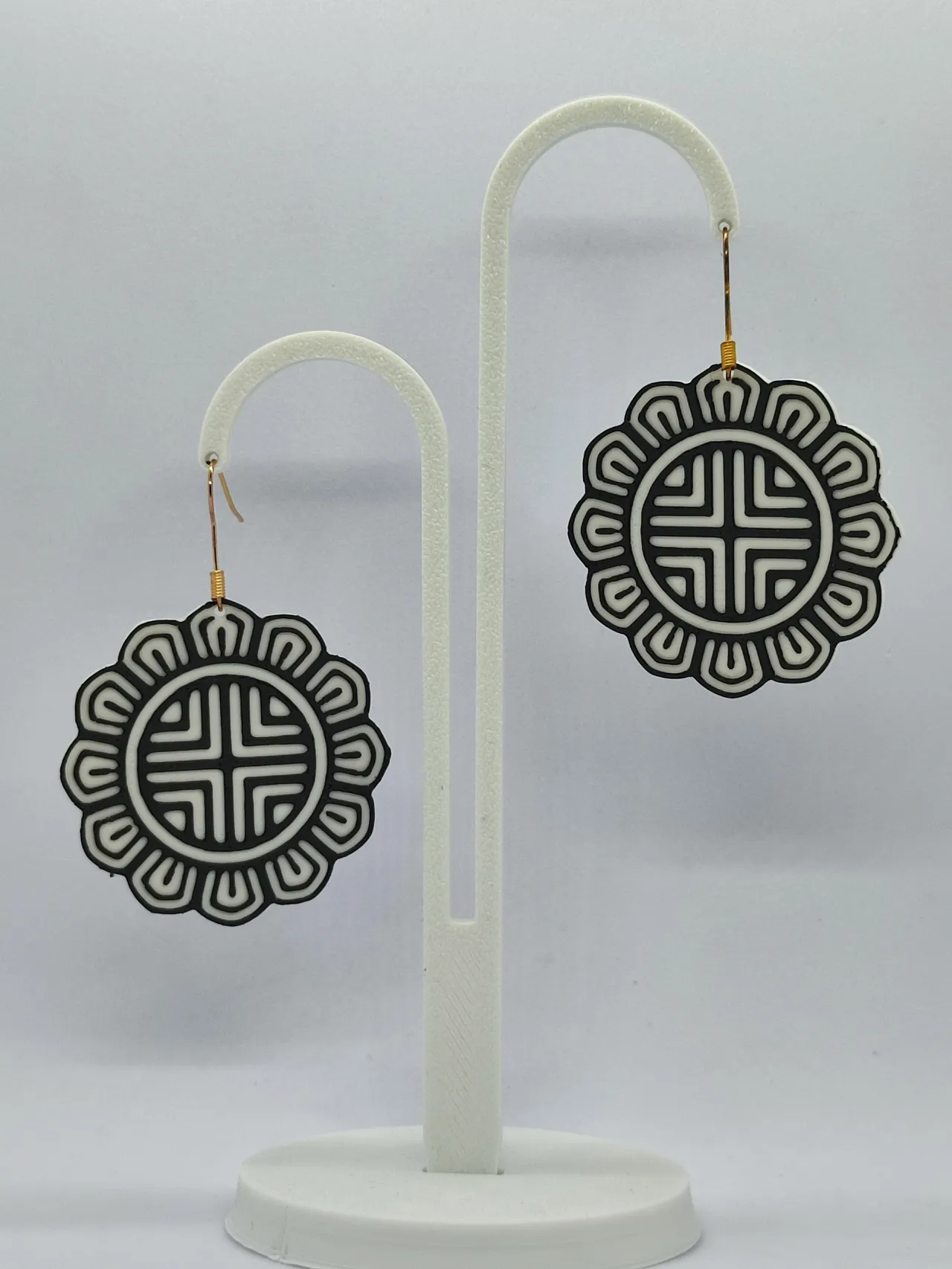 Aretes Sol Ancestral view 3