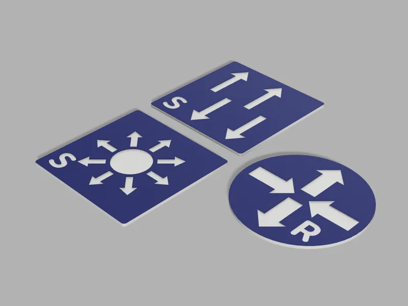 Network Icon Cards