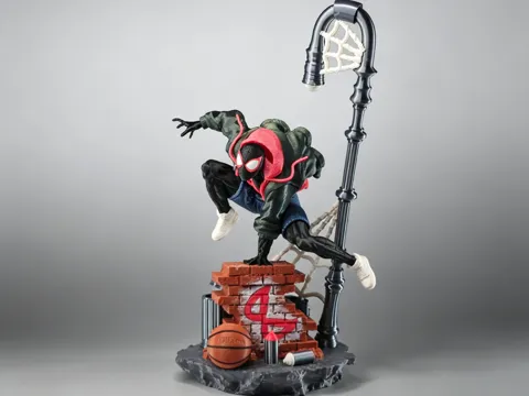 Accesorio para impresora 3D: 【NO AMS】Spider-Man（Miles Morales）蜘蛛侠迈尔斯 — referencia de MakerWorld