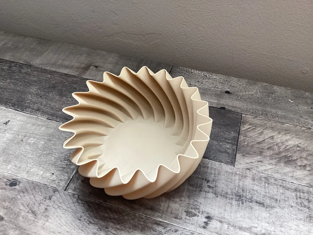 Spiral Bowl - Free 3D Print Model - MakerWorld