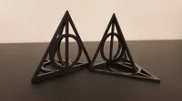 Support à livre logo Reliques de la Mort Harry Potter — photo 1