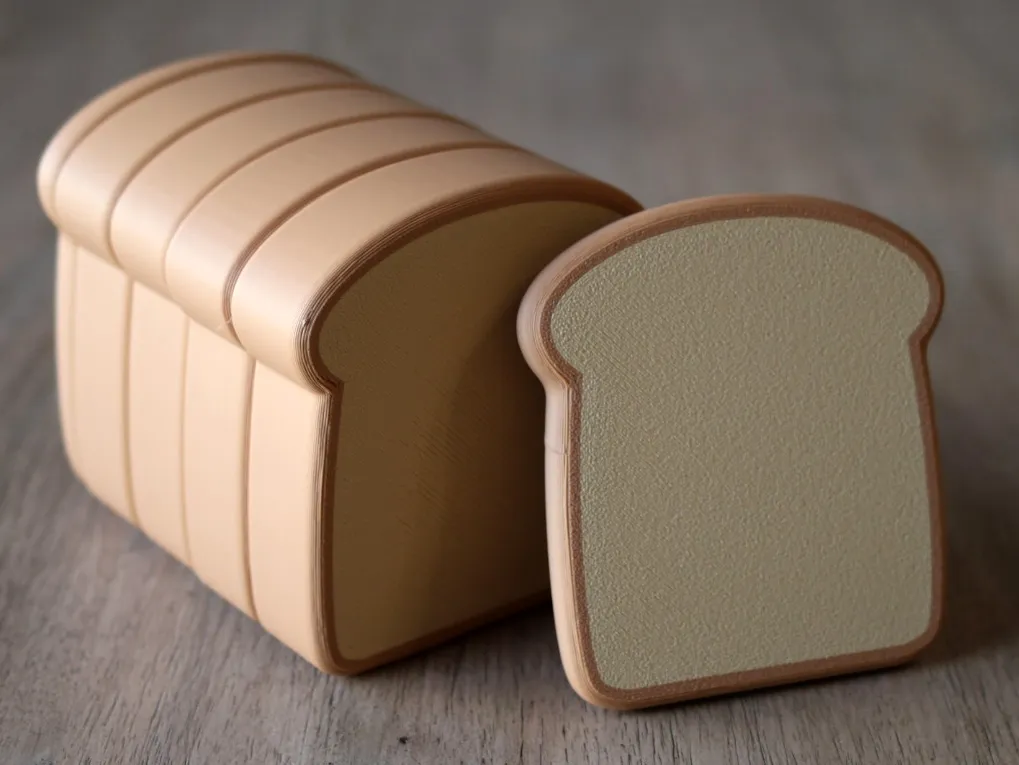 Sliceable magnetic bread view 2