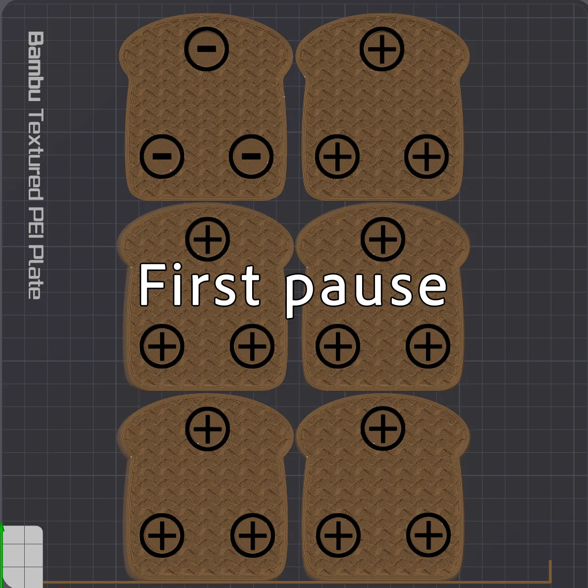 Sliceable magnetic bread view 4