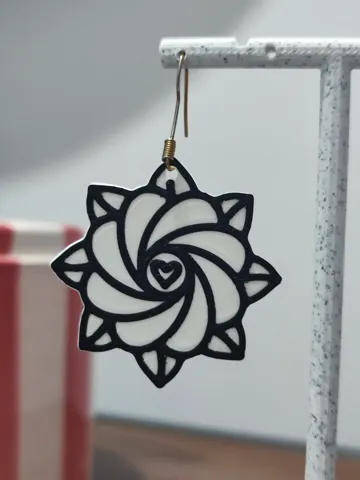 Pendientes: Aretes Espiral de Pasión — vista de referencia 2
