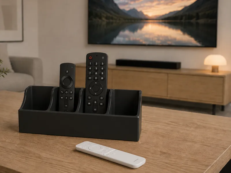 Remote control holder for 4 RC