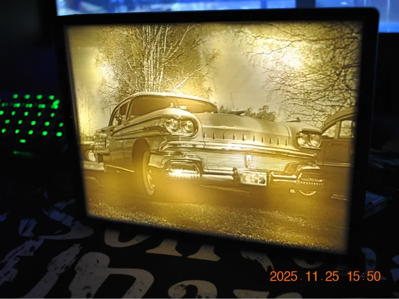 lightbox american car