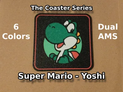 Coaster Series: Super Mario - Yoshi