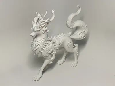 Mythical Beast Bai Ze