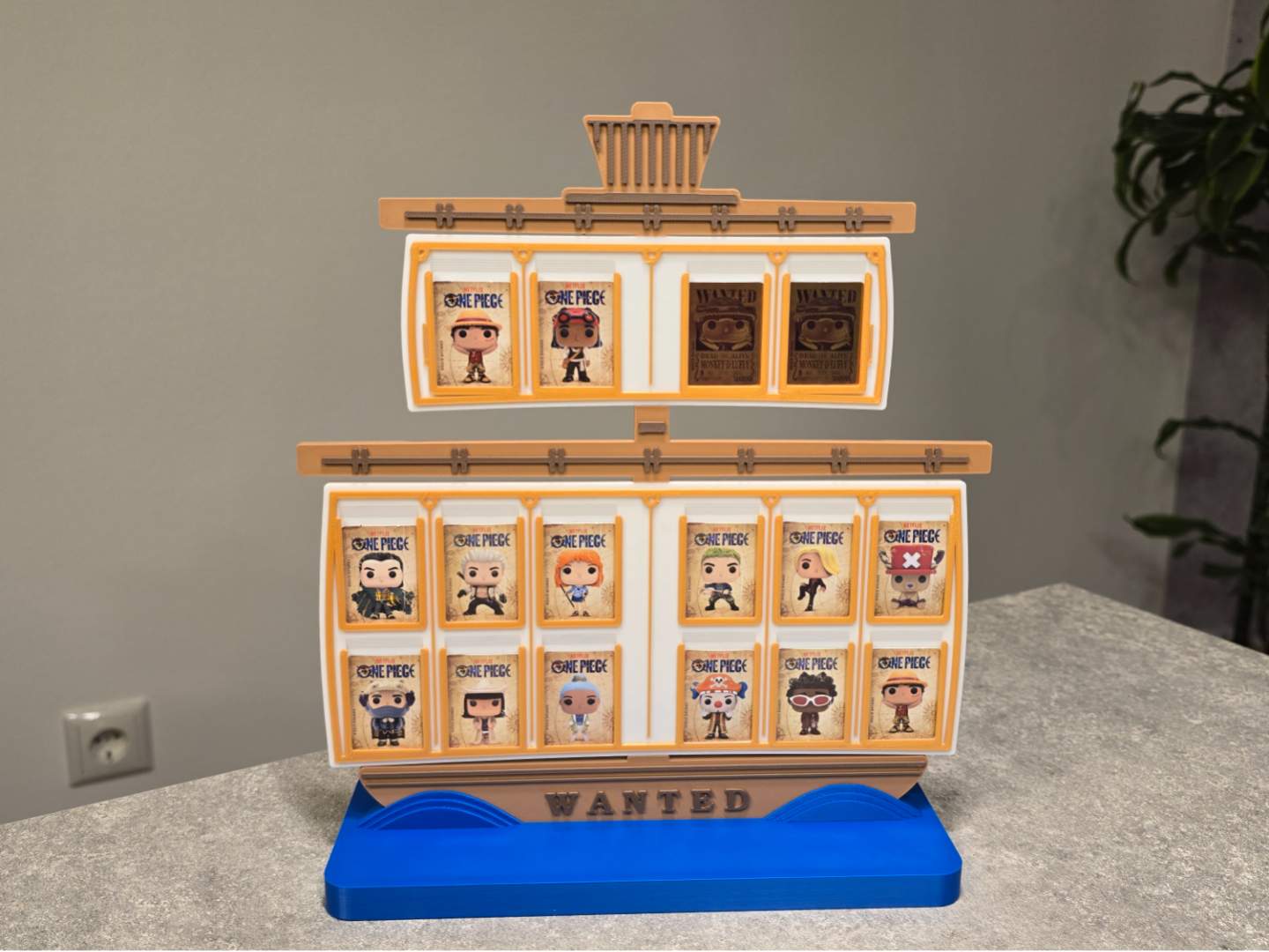 One Piece Ship Display for Kinder Joy Cards - 1