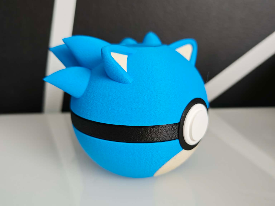 Sonic the Hedgehog Pokeball Piggy Bank