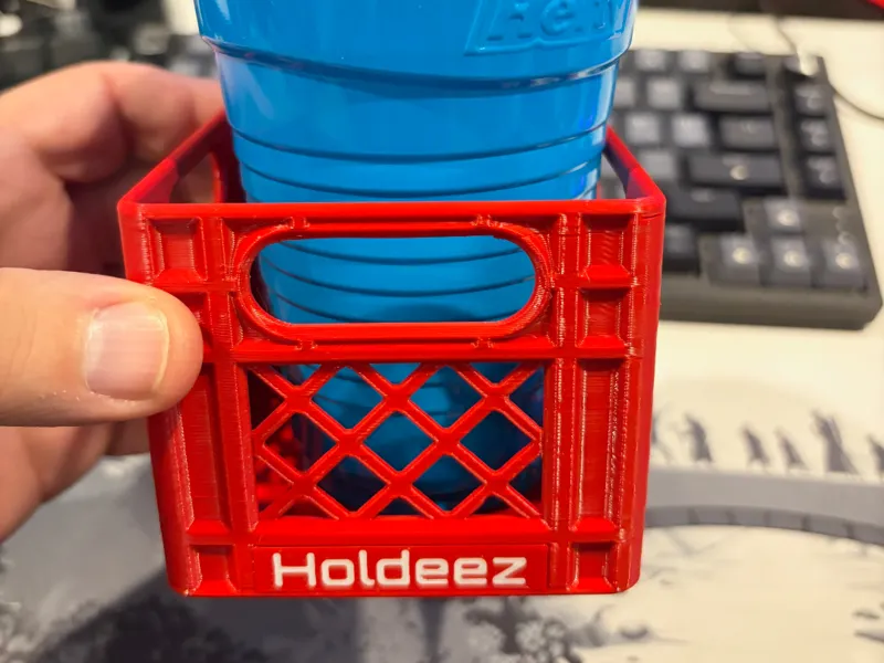 Holdeez My Beer: Mount Your Beer on a Mic Stand!