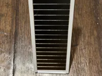 Up to 18 60x10x3mm magnets 