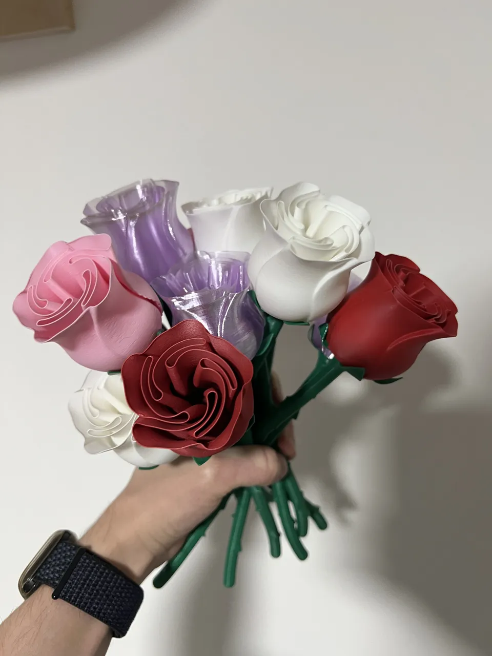 Beautiful Rose w Stem - International Woman’s Day view 4