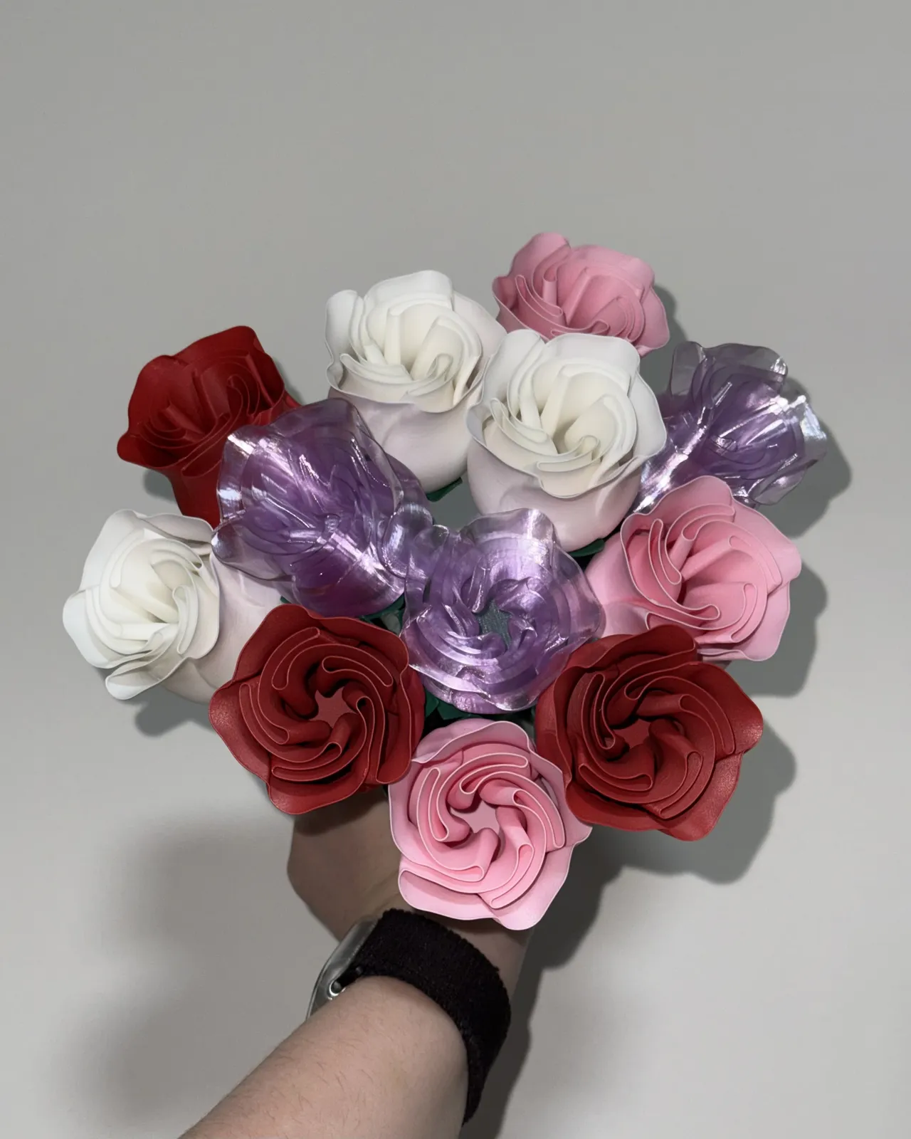 Beautiful Rose w Stem - International Woman’s Day view 3