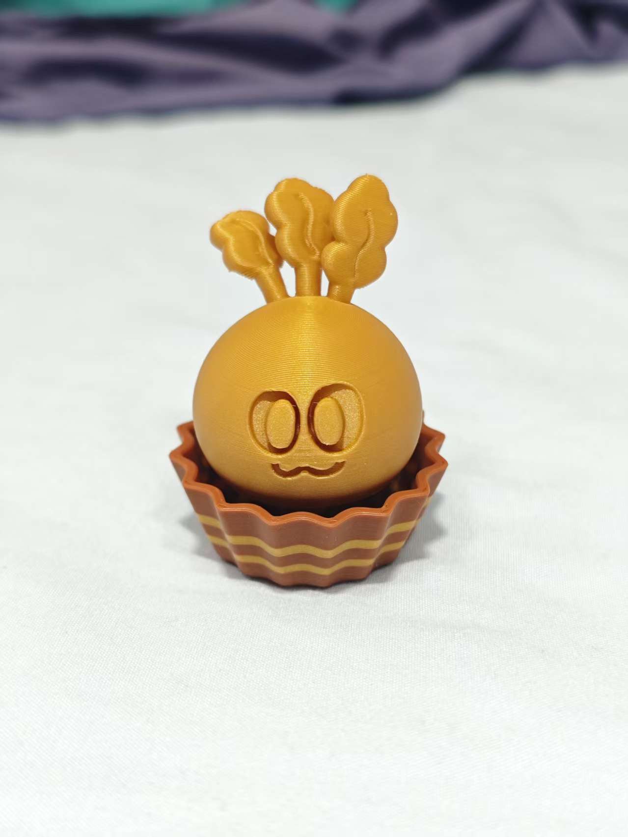 Miniatura 2 do modelo 3D 卜卜解压点击器（花盆卜卜、蛋糕卜卜、费列罗卜卜）