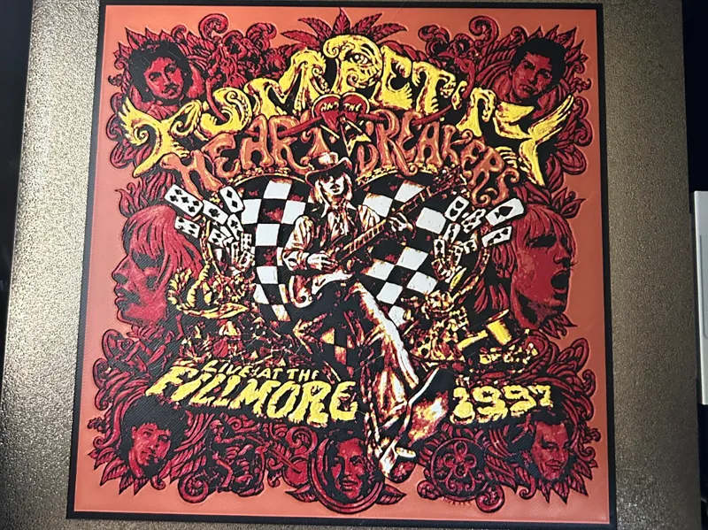 Tom Petty Concert Poster - Live at Fillmore 1997