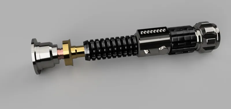 light saber kit card