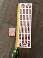 Large Cribbage Board Painting Template