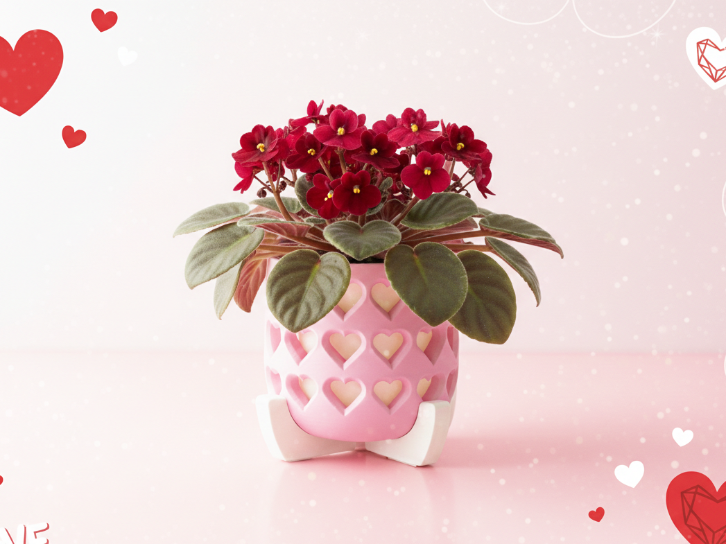 Heart-to-Heart Planter & Stand (No AMS)