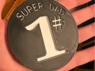 Super Dad 1# Coaster