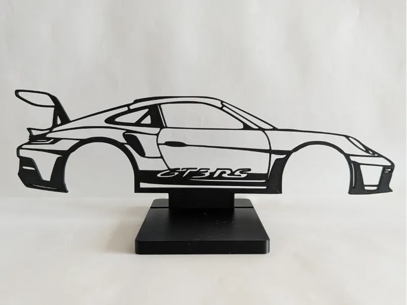Porsche 911 GT3 RS silhouette